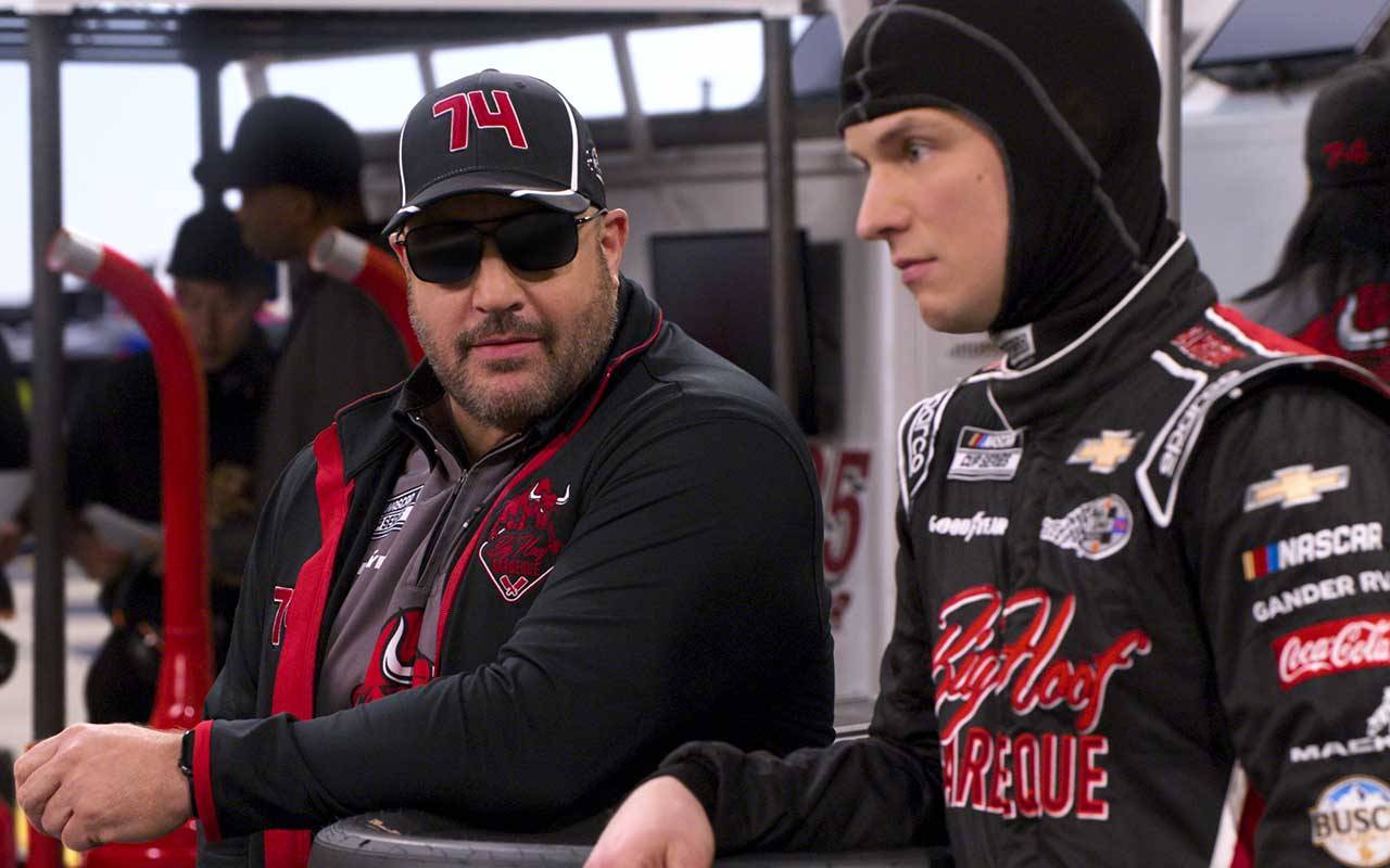 Kevin und sein Fahrer.