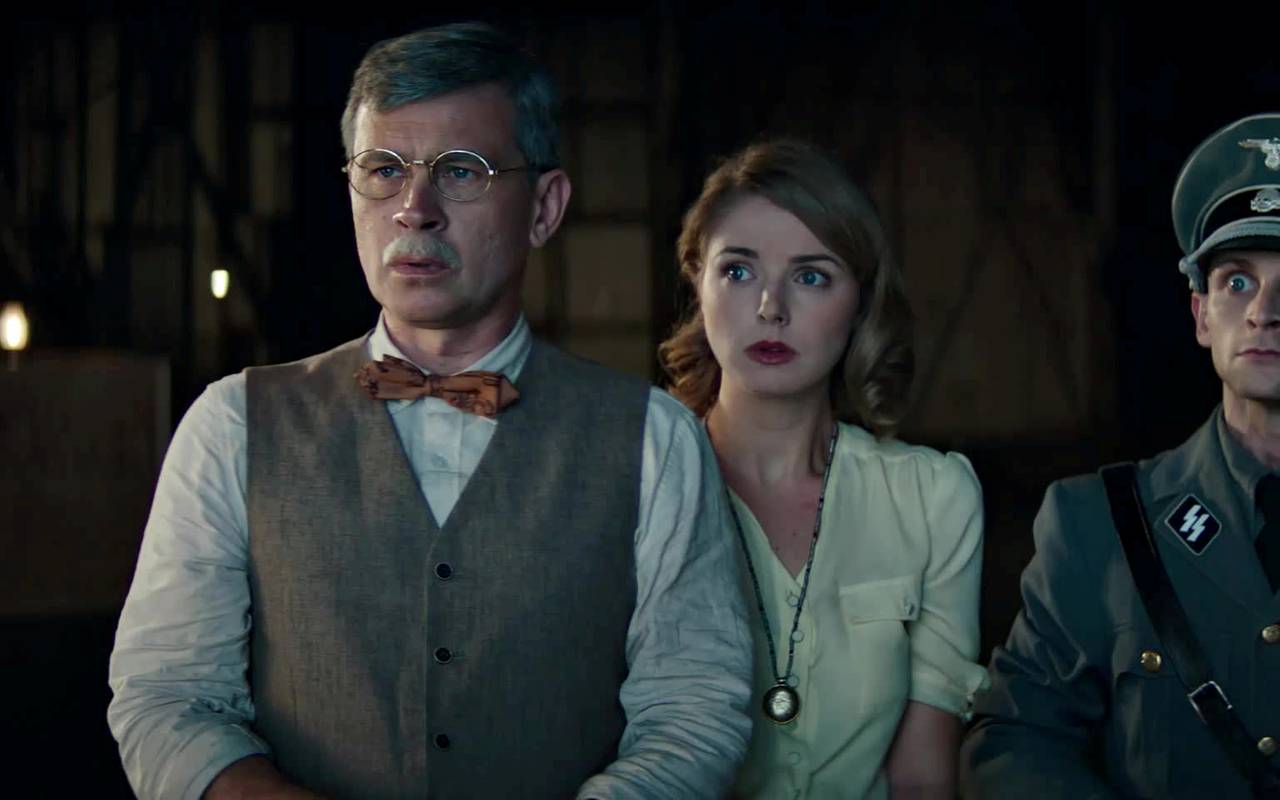 Langford und seine Tochter Catherine.