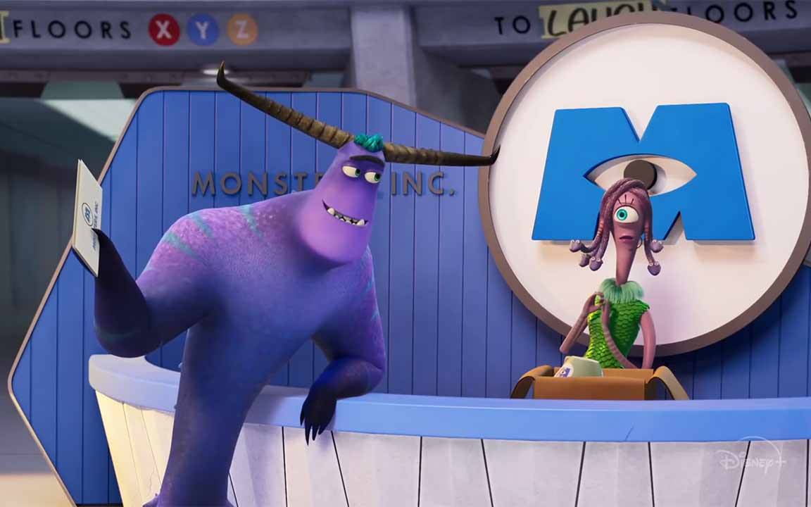 Tyler in der Monster AG.