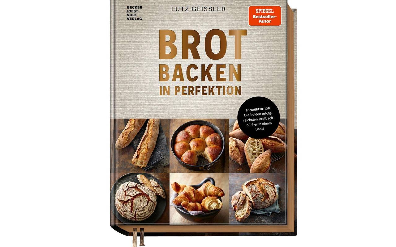 Buchcover «Brot backen in Perfektion» von Lutz Geißler