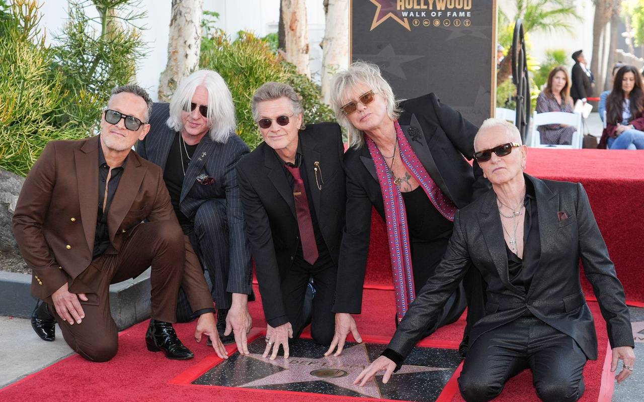 Def Leppard bekommt Stern auf Hollywood Walk of Fame