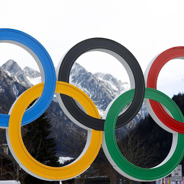 Die olympischen Ringe