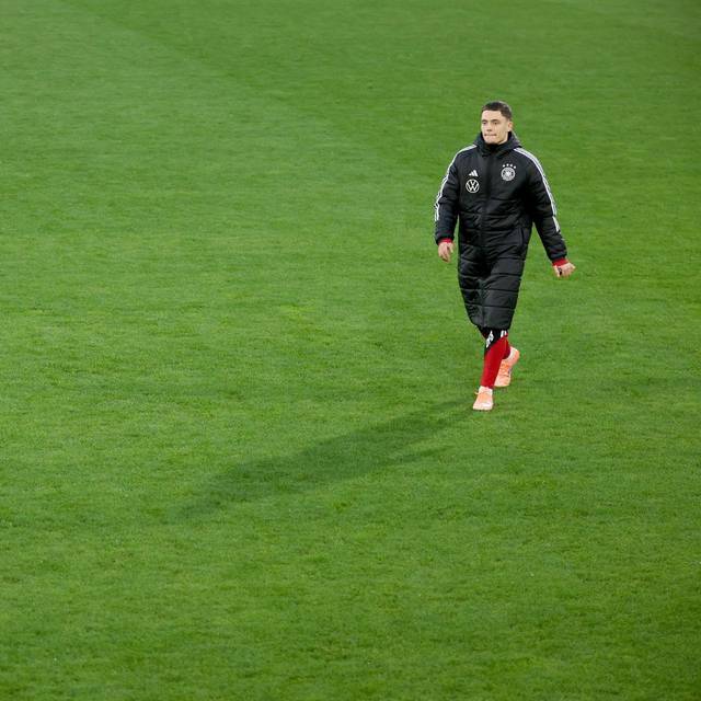 Training der Fußball-Nationalmannschaft