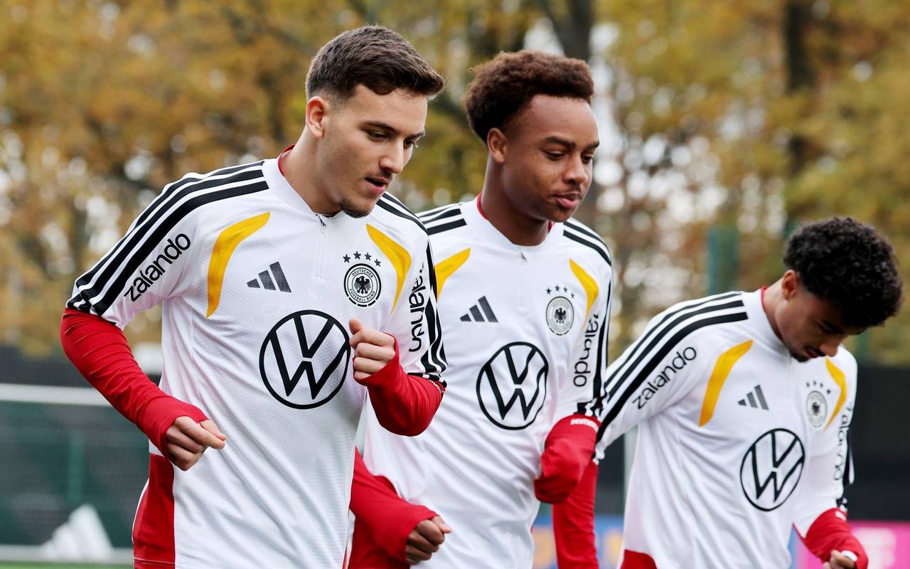 Training der Fußball-Nationalmannschaft