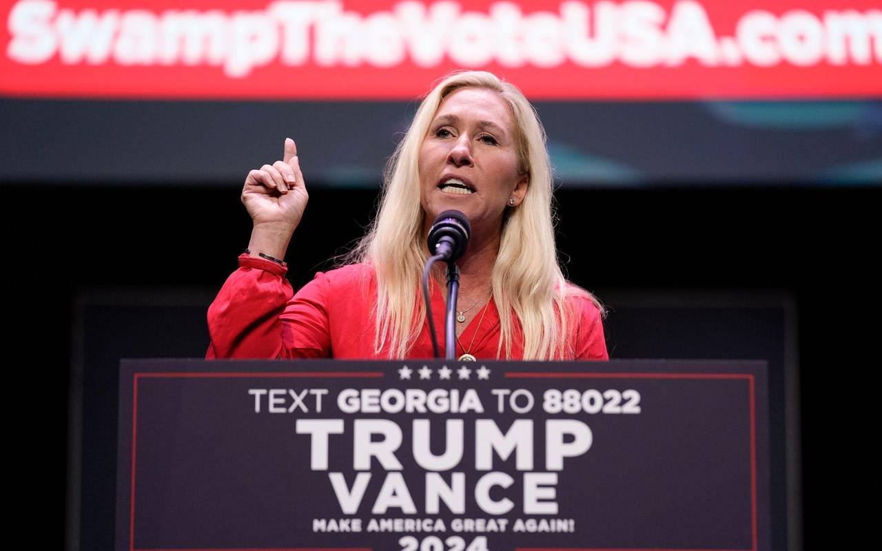 Wahlkampf in den USA - Trump in Georgia