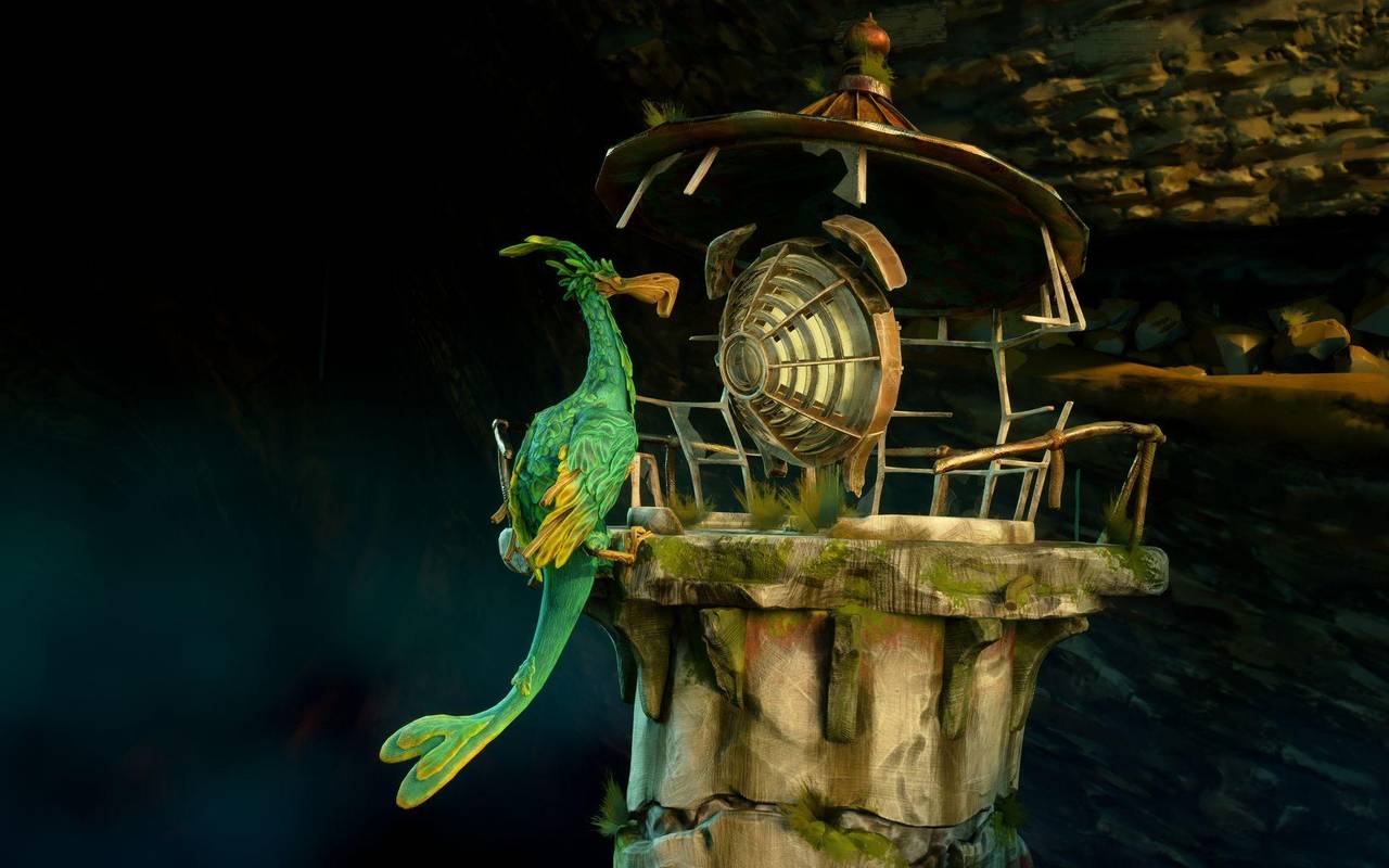 Screenshot vom Spiel «Keeper»