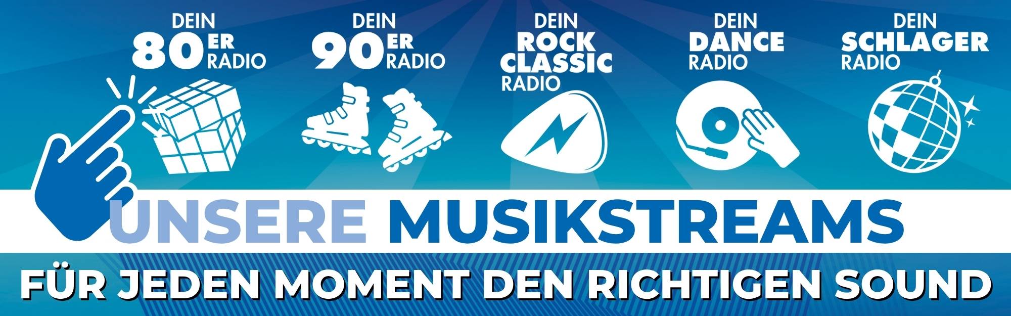 Wir bieten für jeden geschmack den passenden Muskstream.