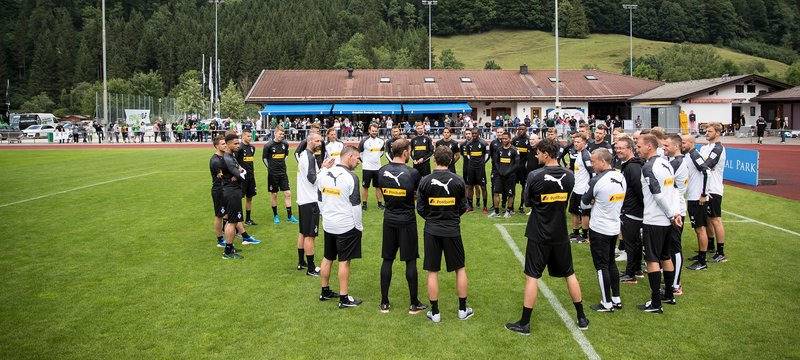 Borussia im Trainingslager