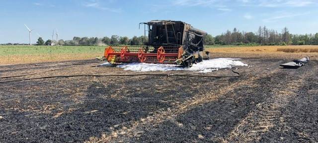 Großbrand auf Kempener Feld