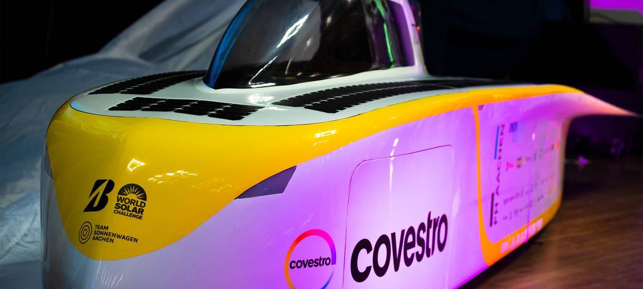 Covestro-Rennwagen bei Autorennen in Australien