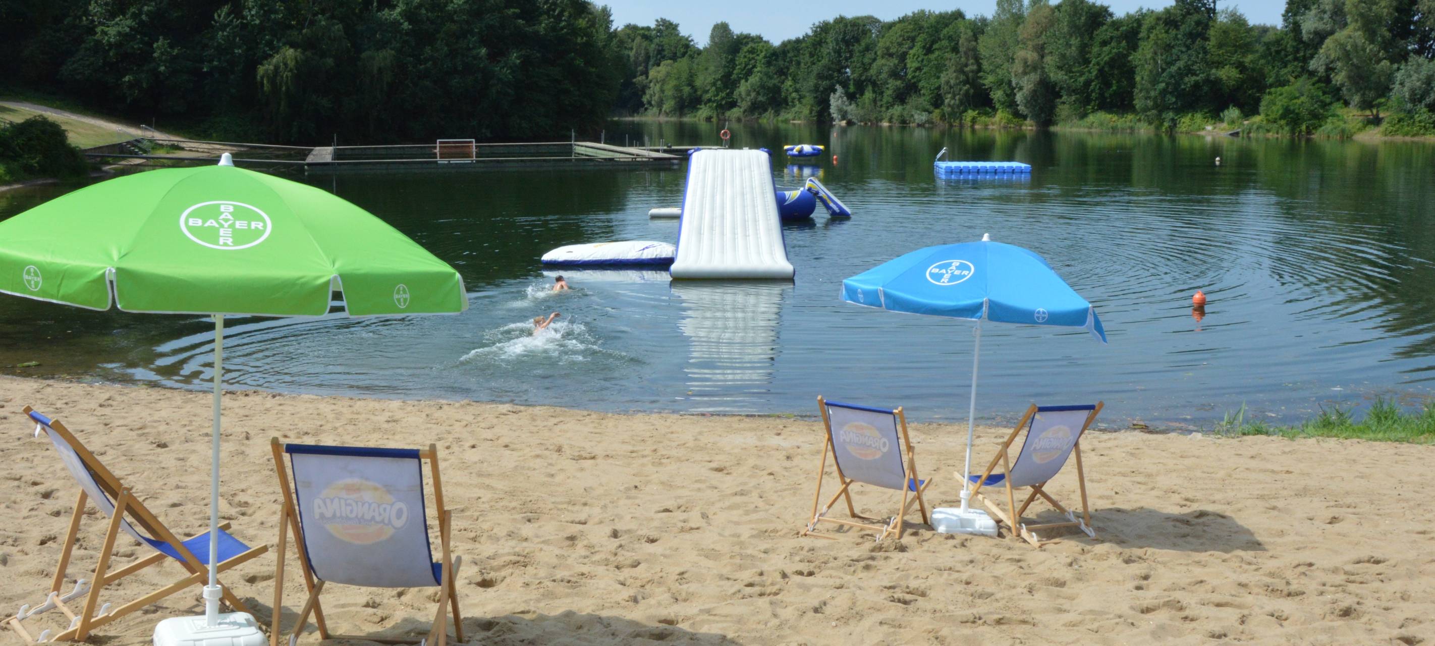 Badeseen am Niederrhein haben gute Qualität