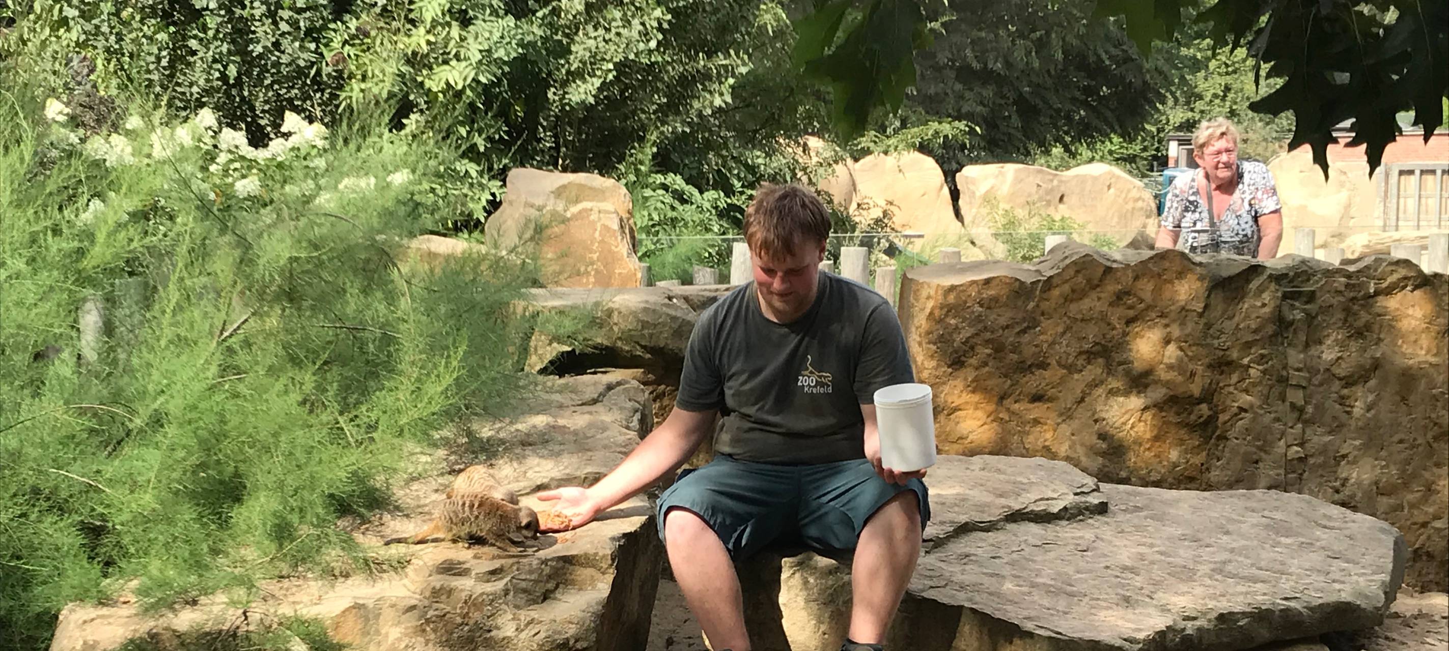 Unsere Sommerreporterin im Zoo