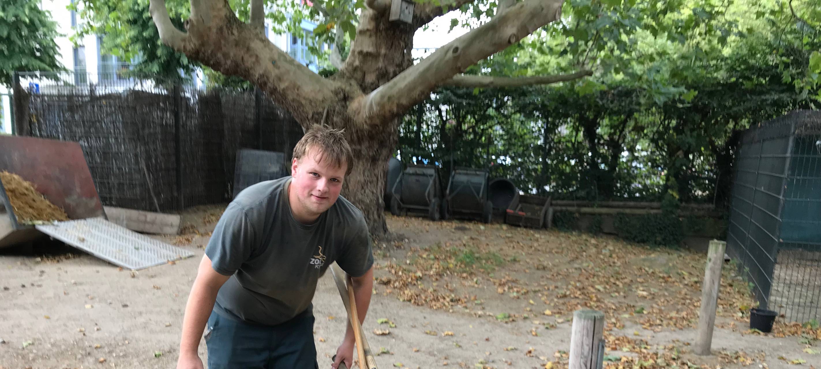 Unsere Sommerreporterin im Zoo