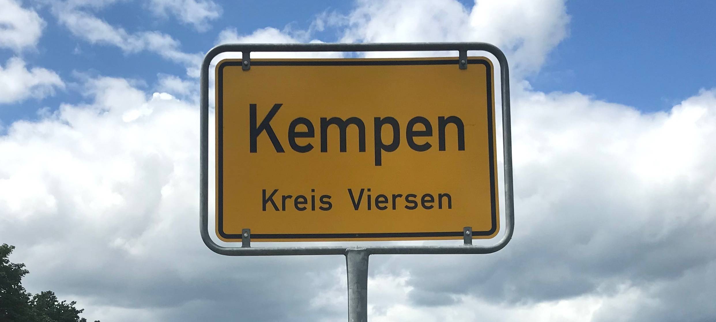 Freie Fahrt auf dem Krefelder Weg in Kempen