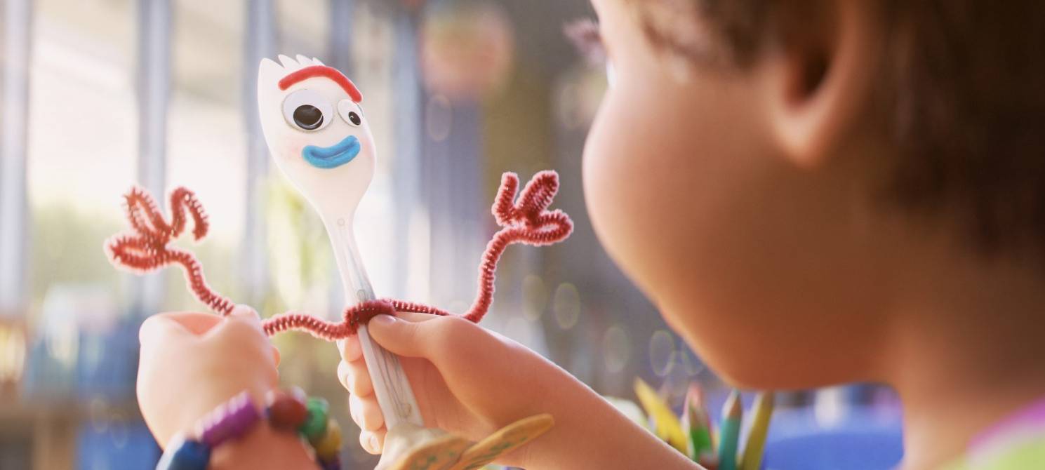 Forky möchte kein Müll sein.