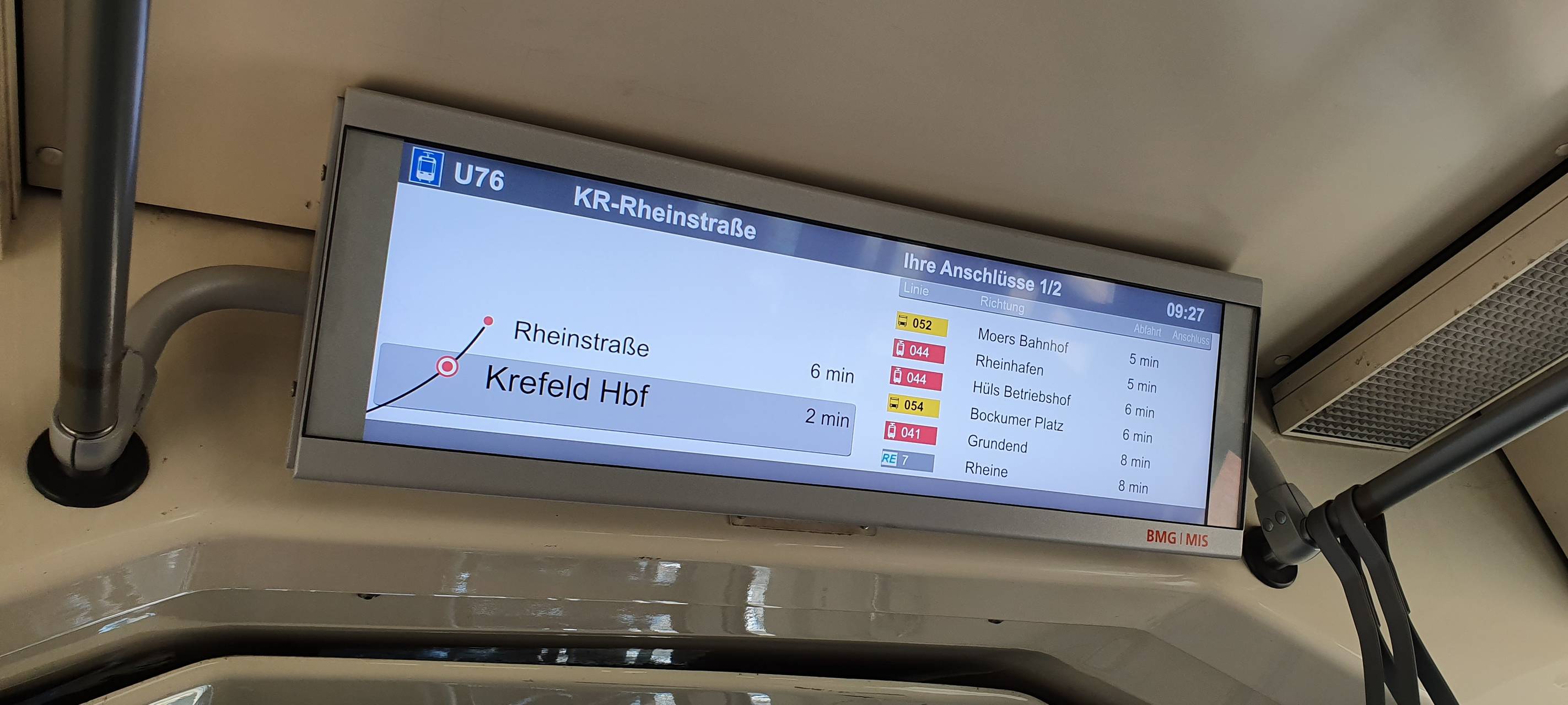 Neue Straßenbahnen für Krefeld