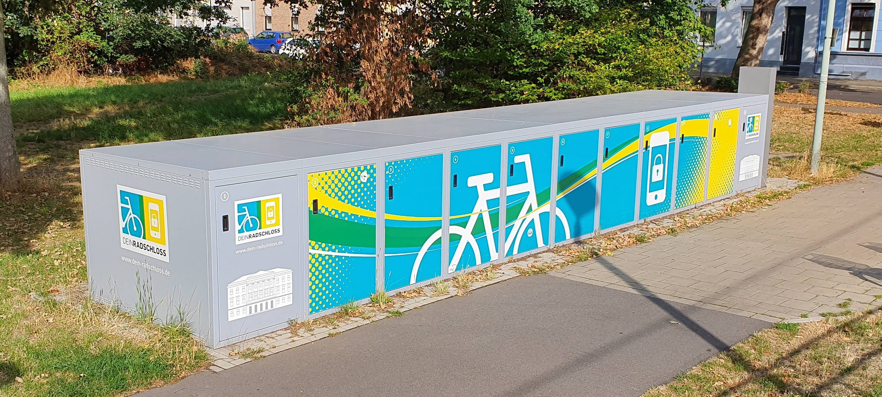 Neue Radboxen für Krefeld