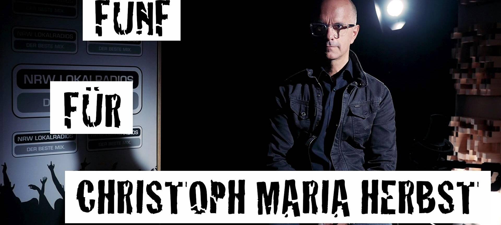 Fünf für Christoph Maria Herbst