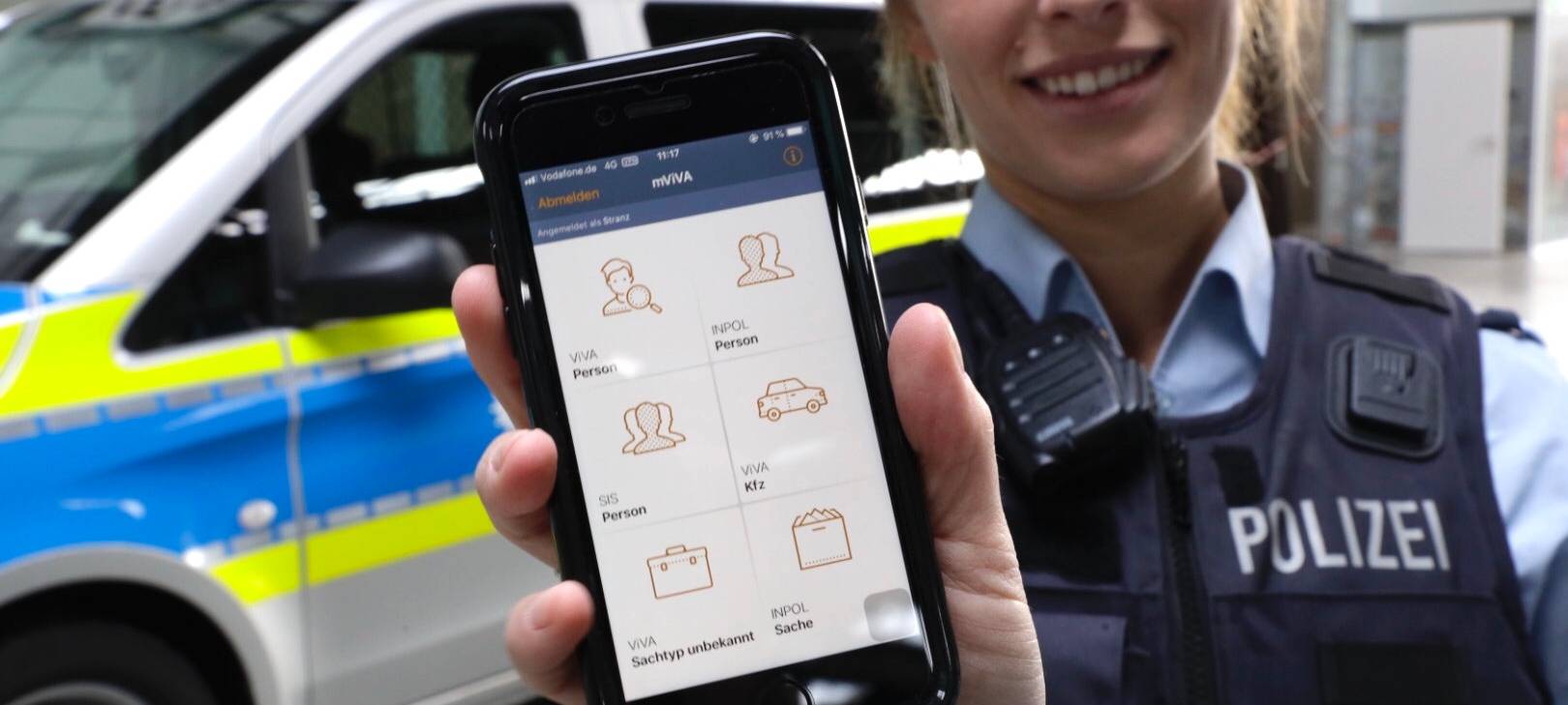 Smartphones für die Polizei