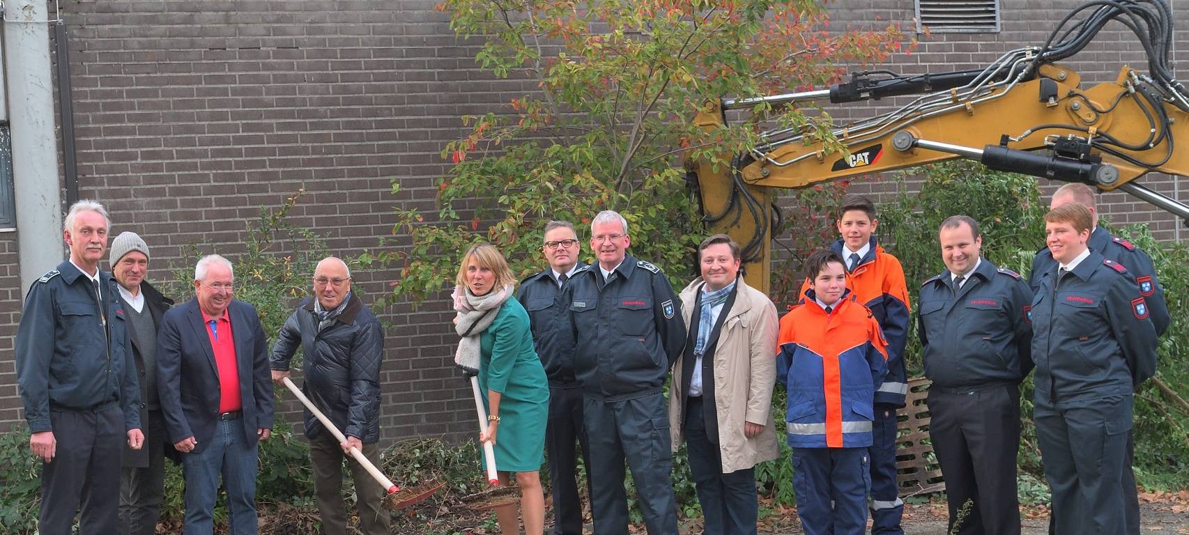Spatenstich für neues Feuerwehrgerätehaus in Süchteln