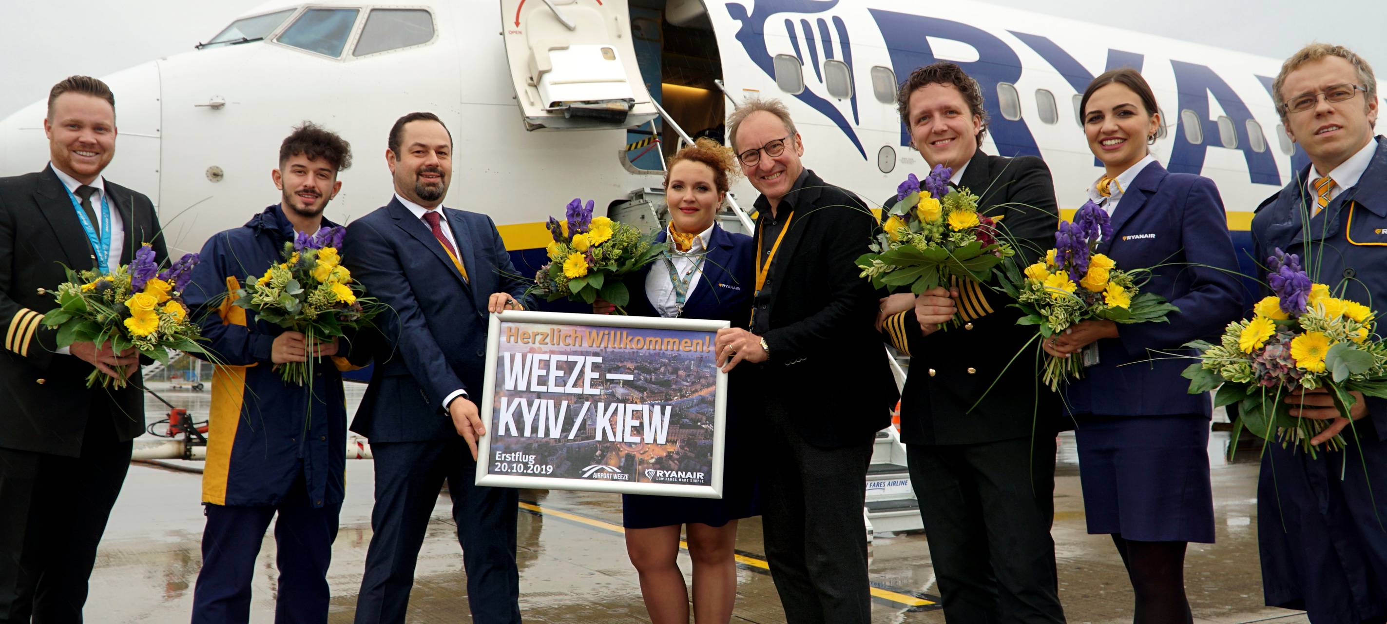 Neue Flugroute nach Kiew