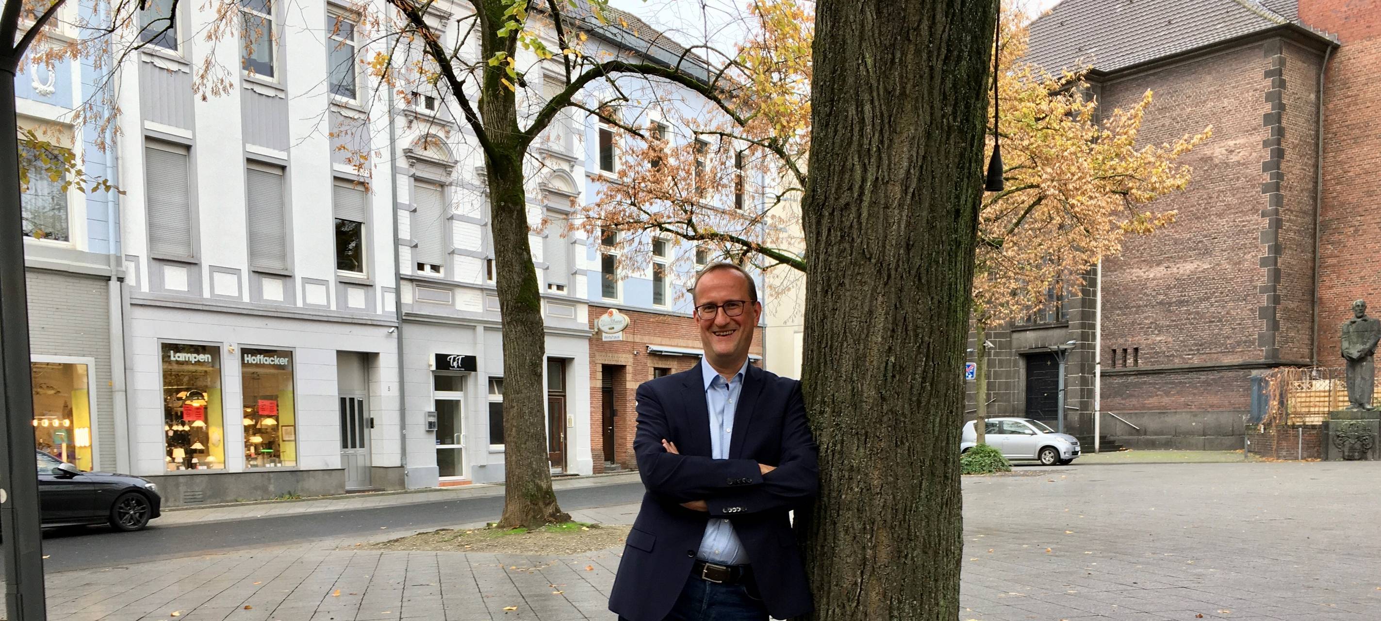 Thorsten Hansen möchte Oberbürgermeister in Krefeld werden