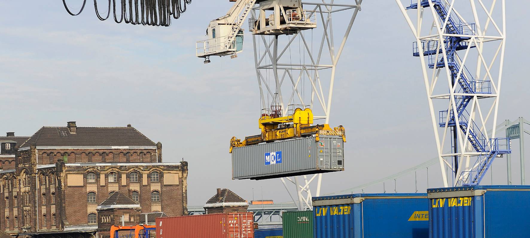 Förderung für Krefelder Hafen