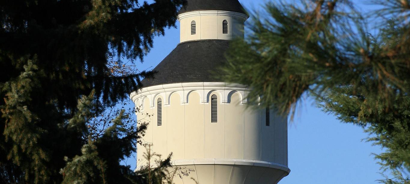 Wasserturm in Krefeld-Hüls wird saniert