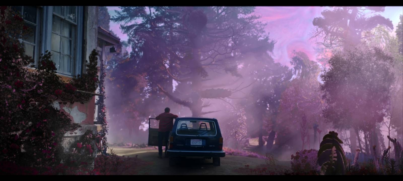 Der Meteorit ist eingeschlagen.