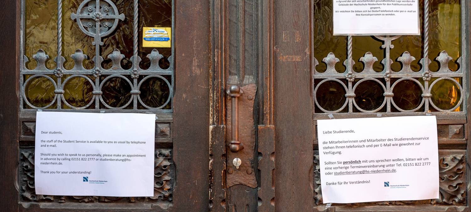 Hochschule in der Corona-Krise