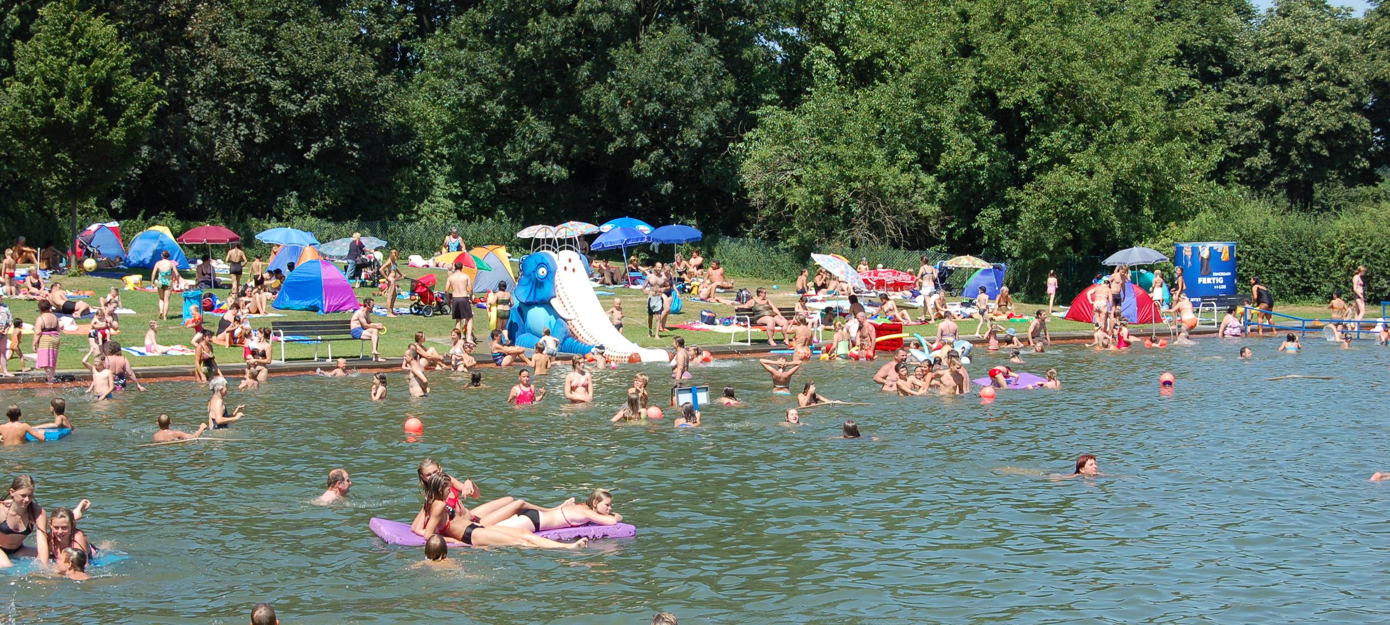 Naturfreibad in Hüls öffnet als Kultur- und Freizeittreff