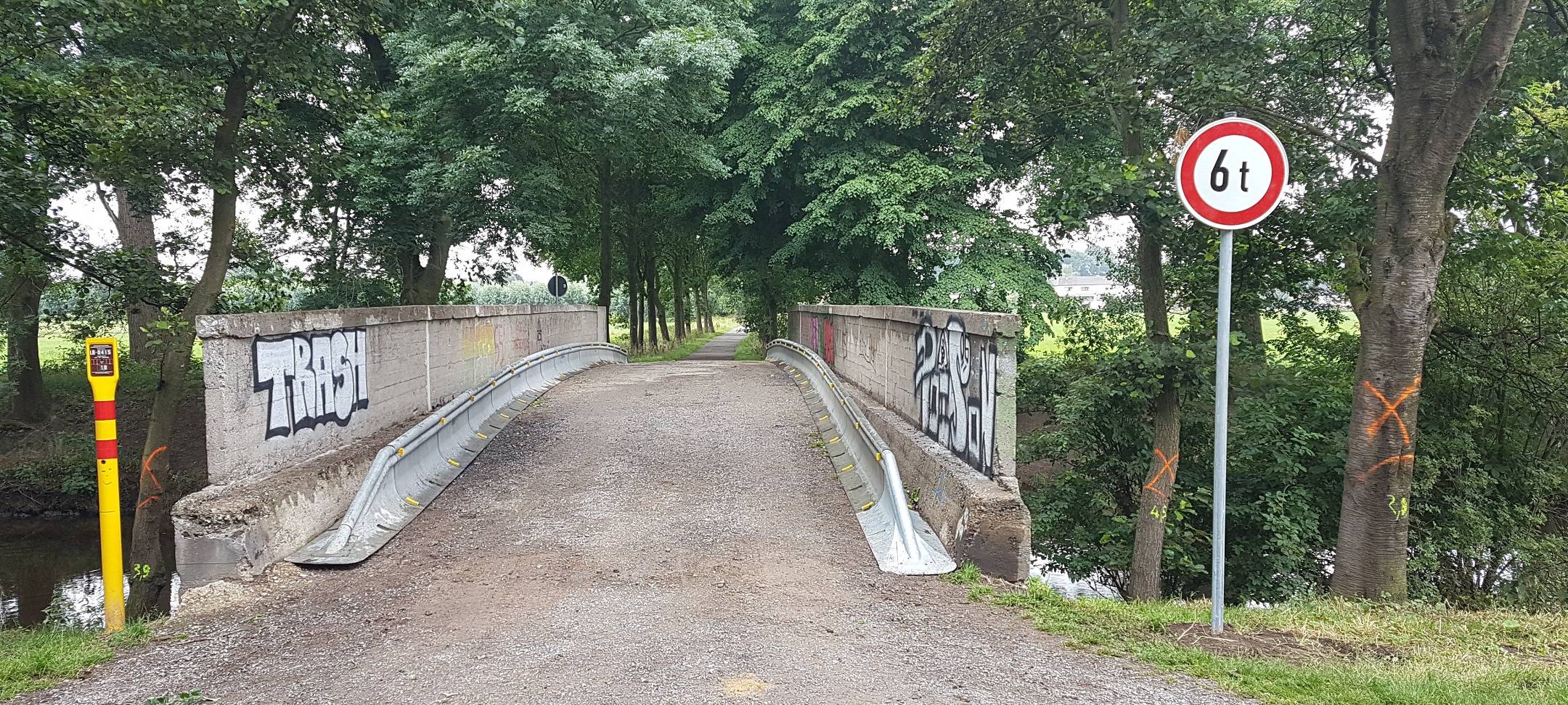 Niersbrücke wieder frei