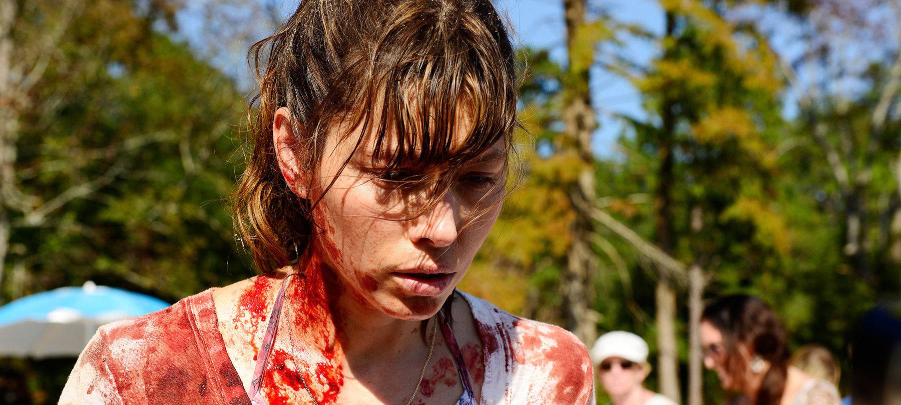 Cora kurz nach der Tat.