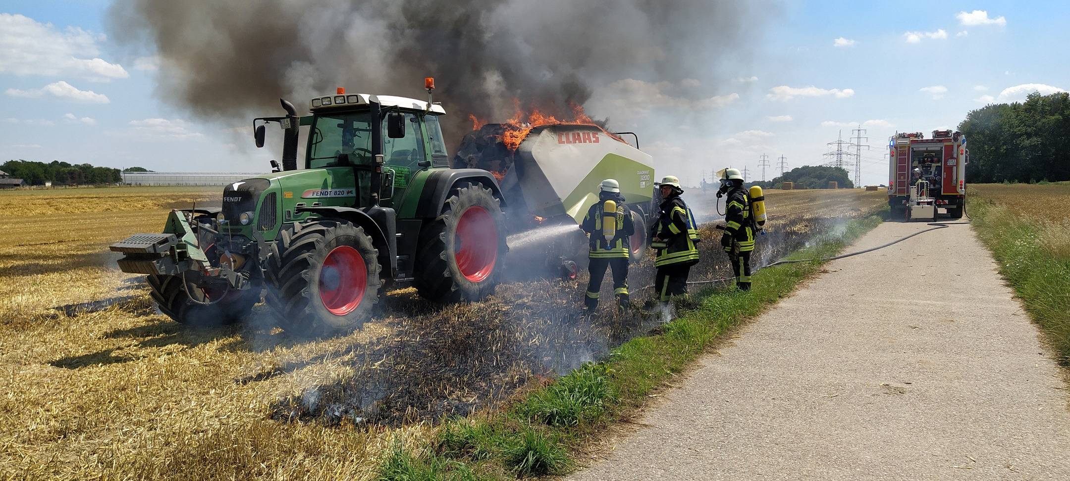 Doppelter Einsatz für Viersener Feuerwehr