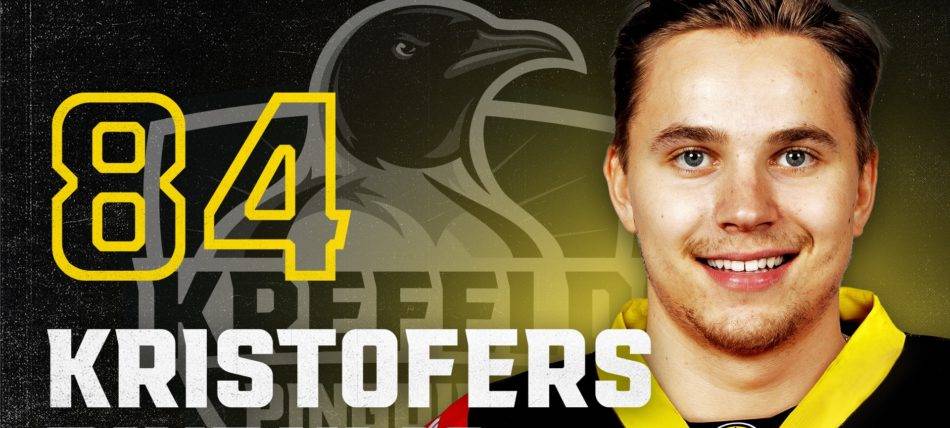 Pinguine holen Letten Kristofers Bindulis
