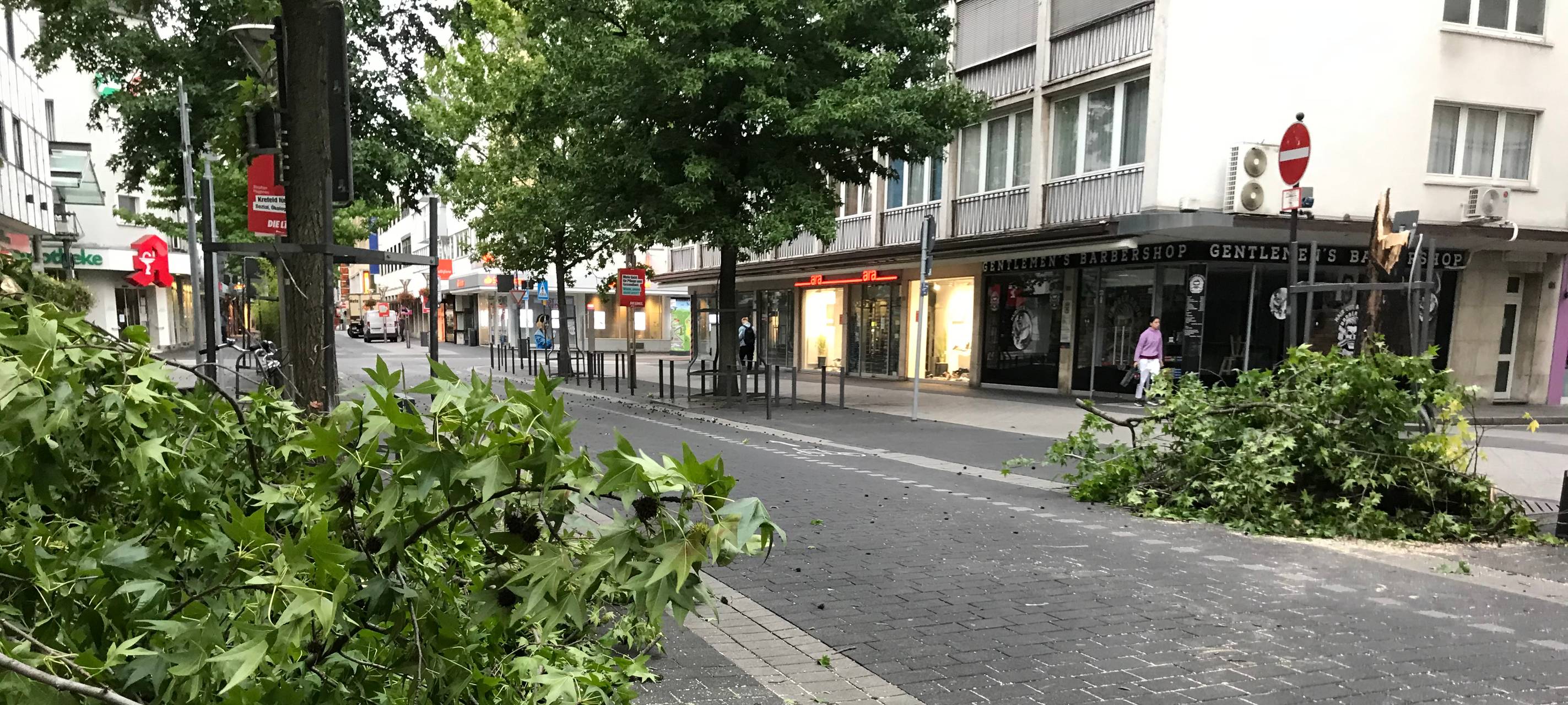 Sturmtief fegt über den Niederrhein
