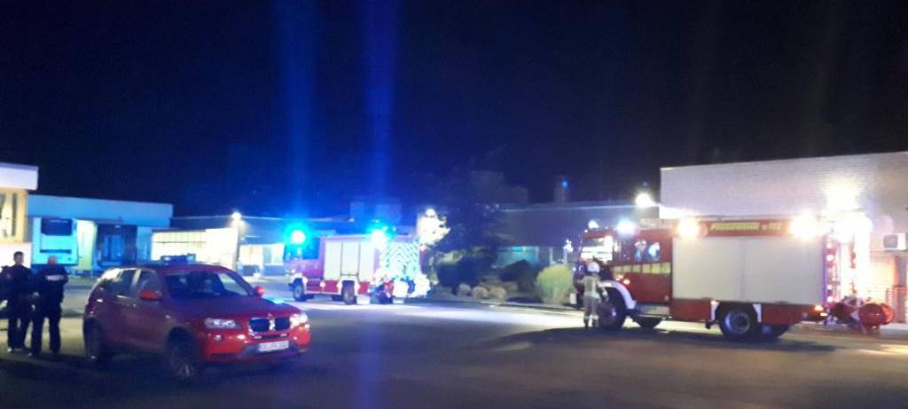 Wieder Feuerwehreinsatz bei Griesson - de Beukelaer