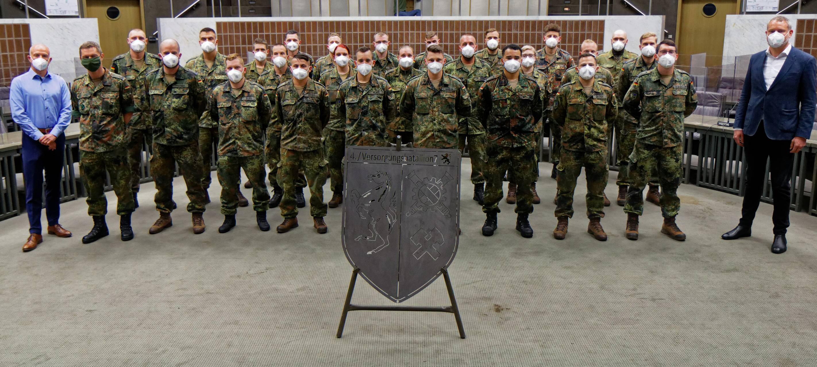 Soldaten ziehen aus dem Kreis Viersen ab