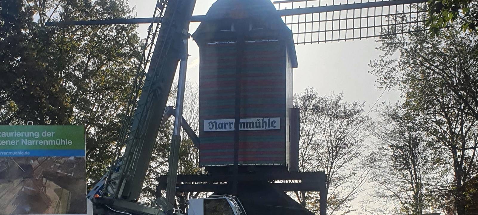 Wiederaufbau Narrenmühle kommt voran