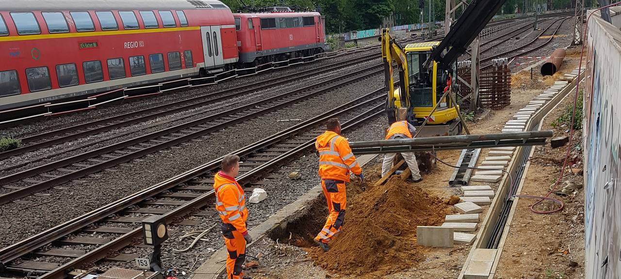 Bauarbeiten sorgen für Zugausfälle