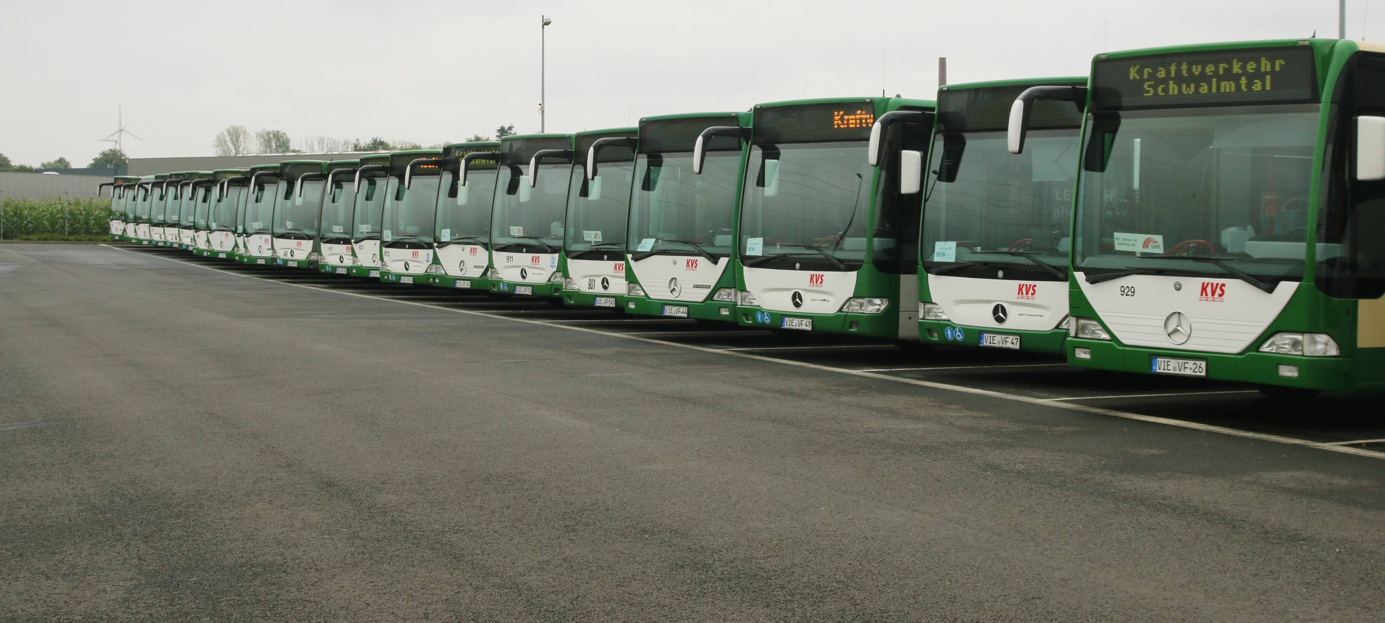 Erste Elektrobusse im Kreis Viersen