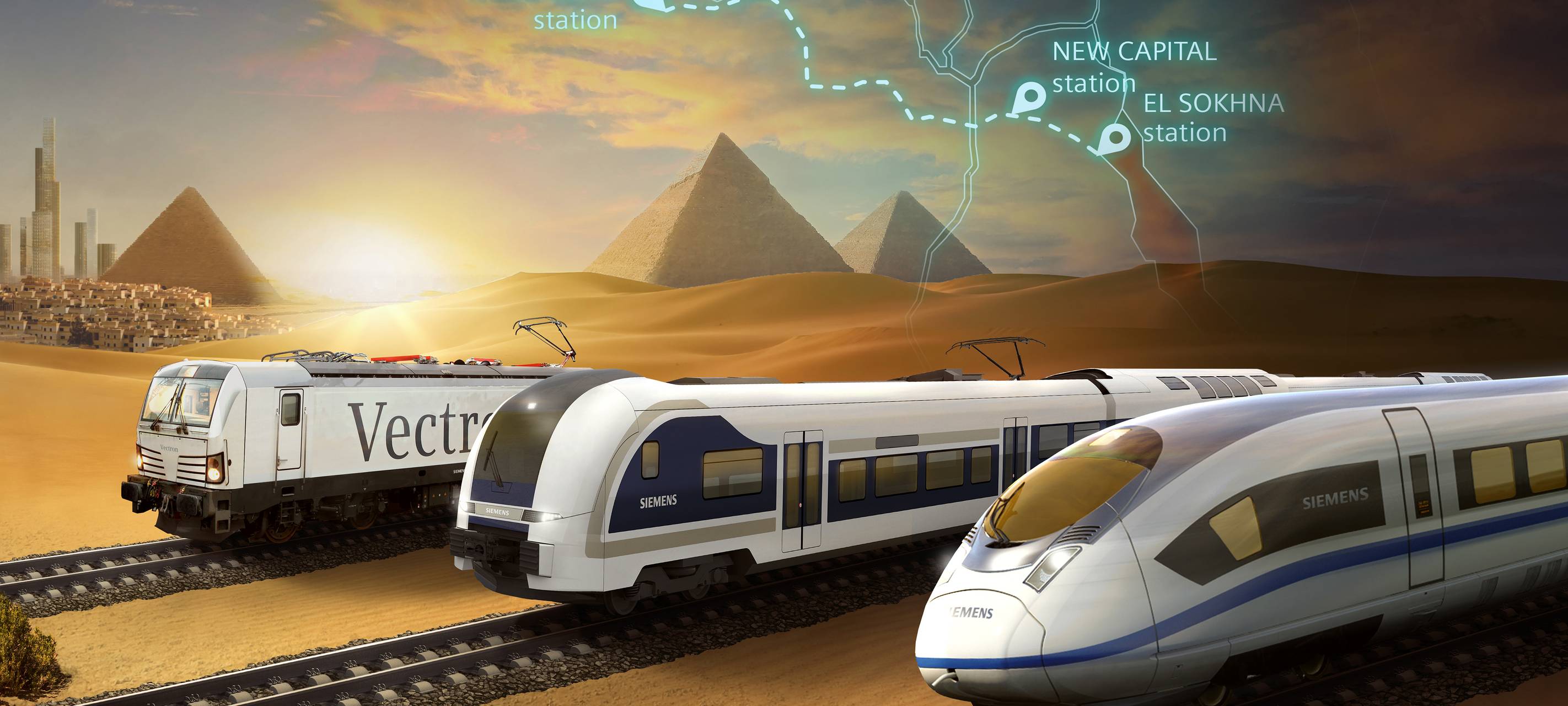 Siemens erhält Großauftrag aus Ägypten