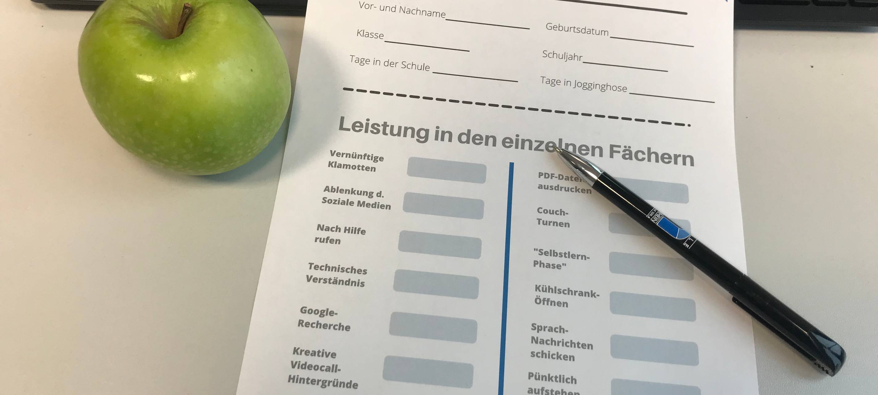 Halbjahreszeugnisse am Niederrhein