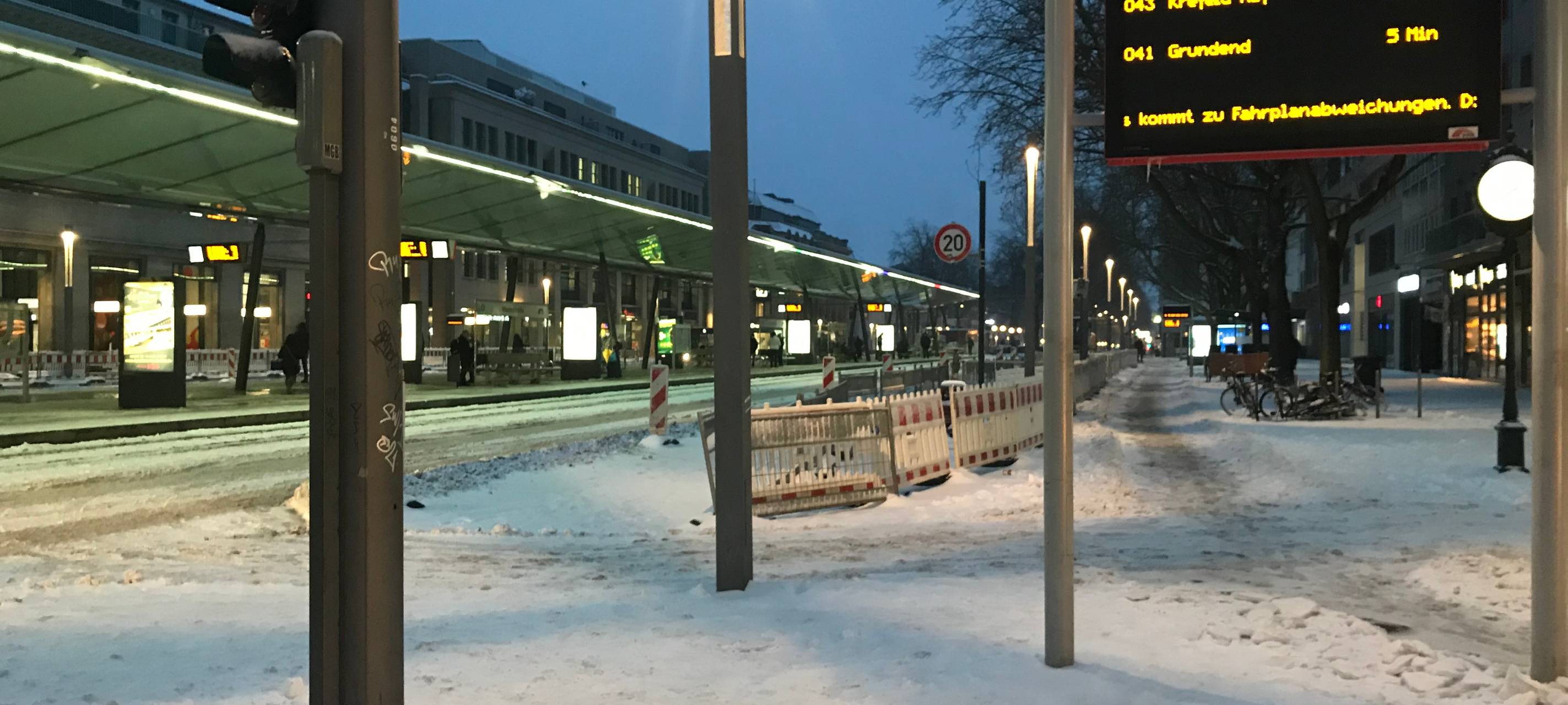 Winterwunderland am Niederrhein: Bisher entspannte Lage