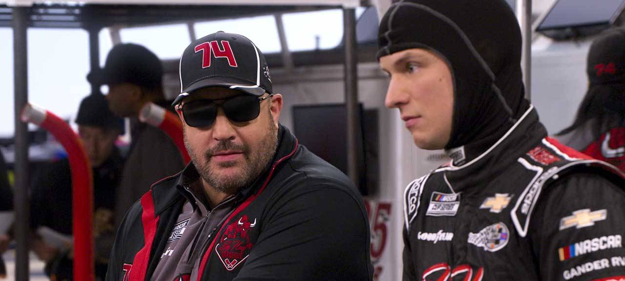 Kevin und sein Fahrer.