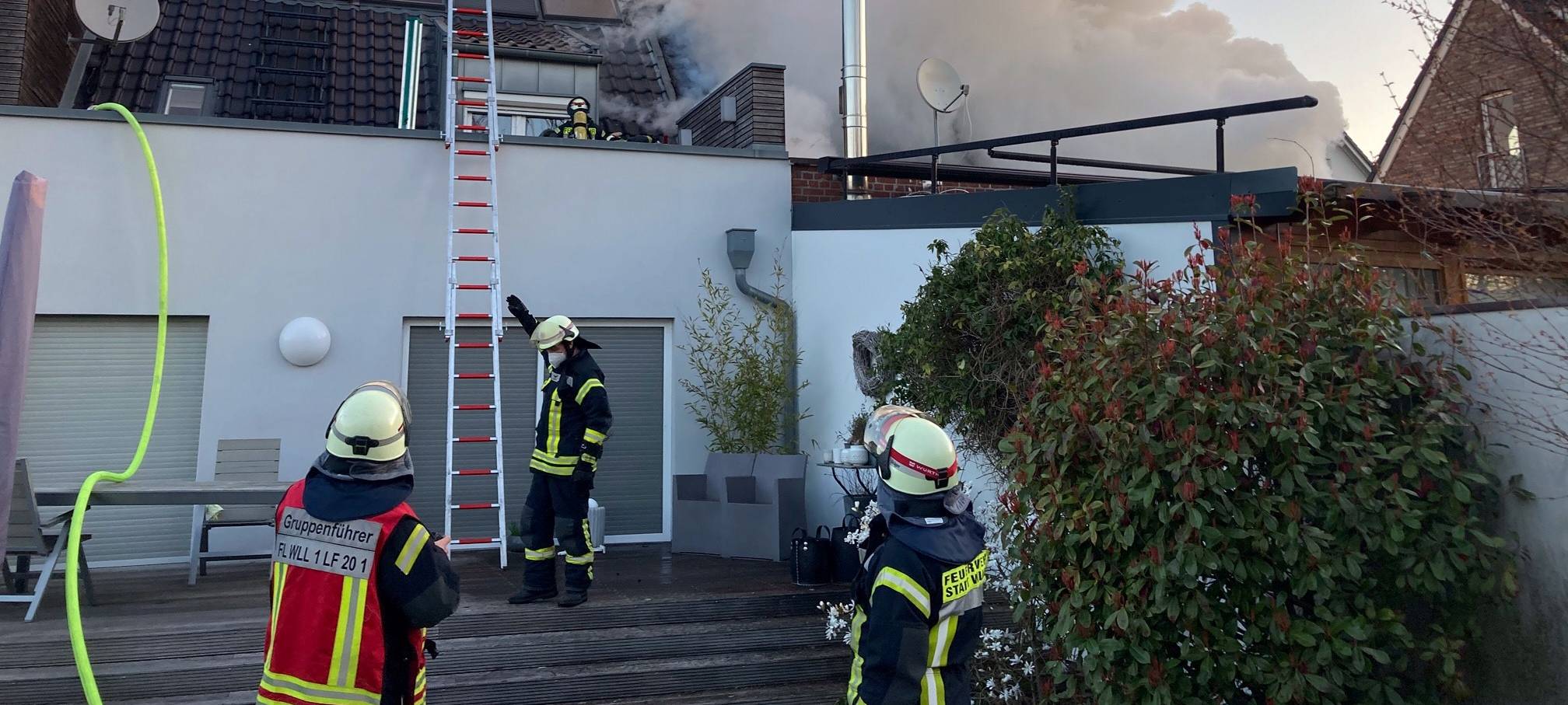 Brand an der Willicher Heide
