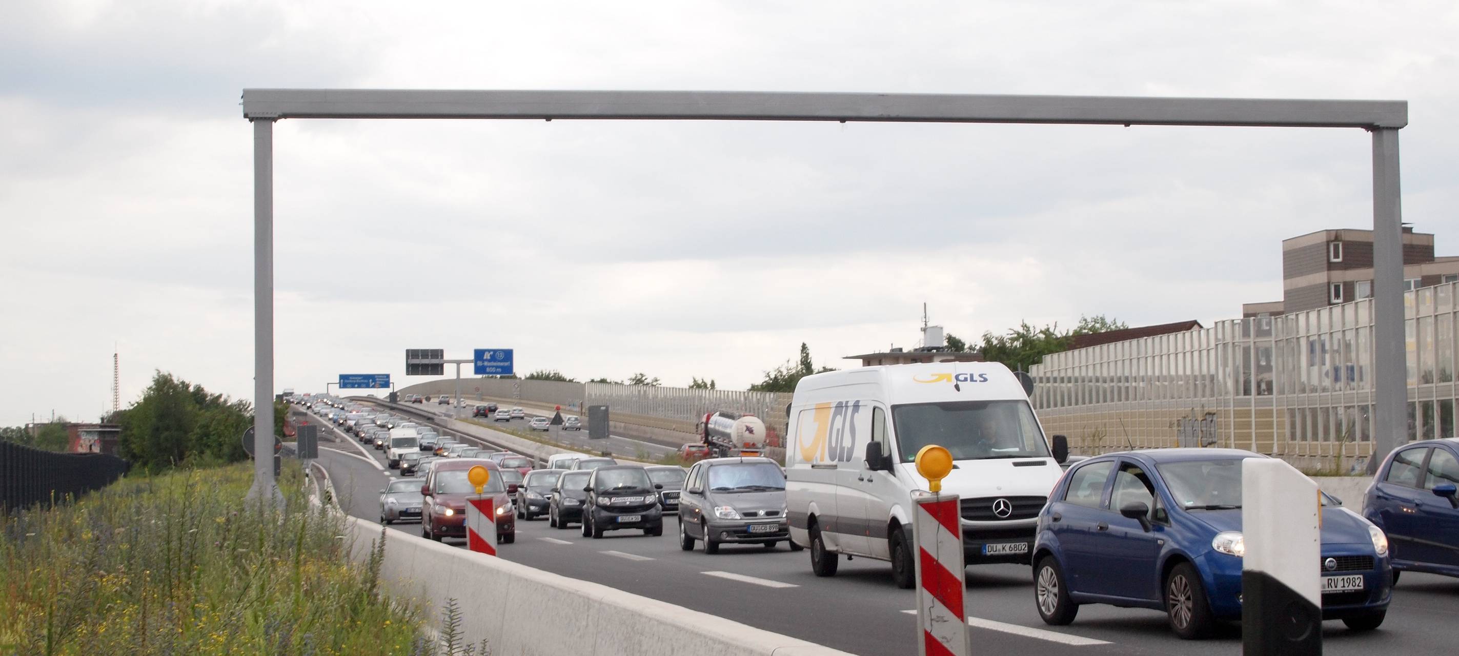 Volle Autobahnen am Wochenende