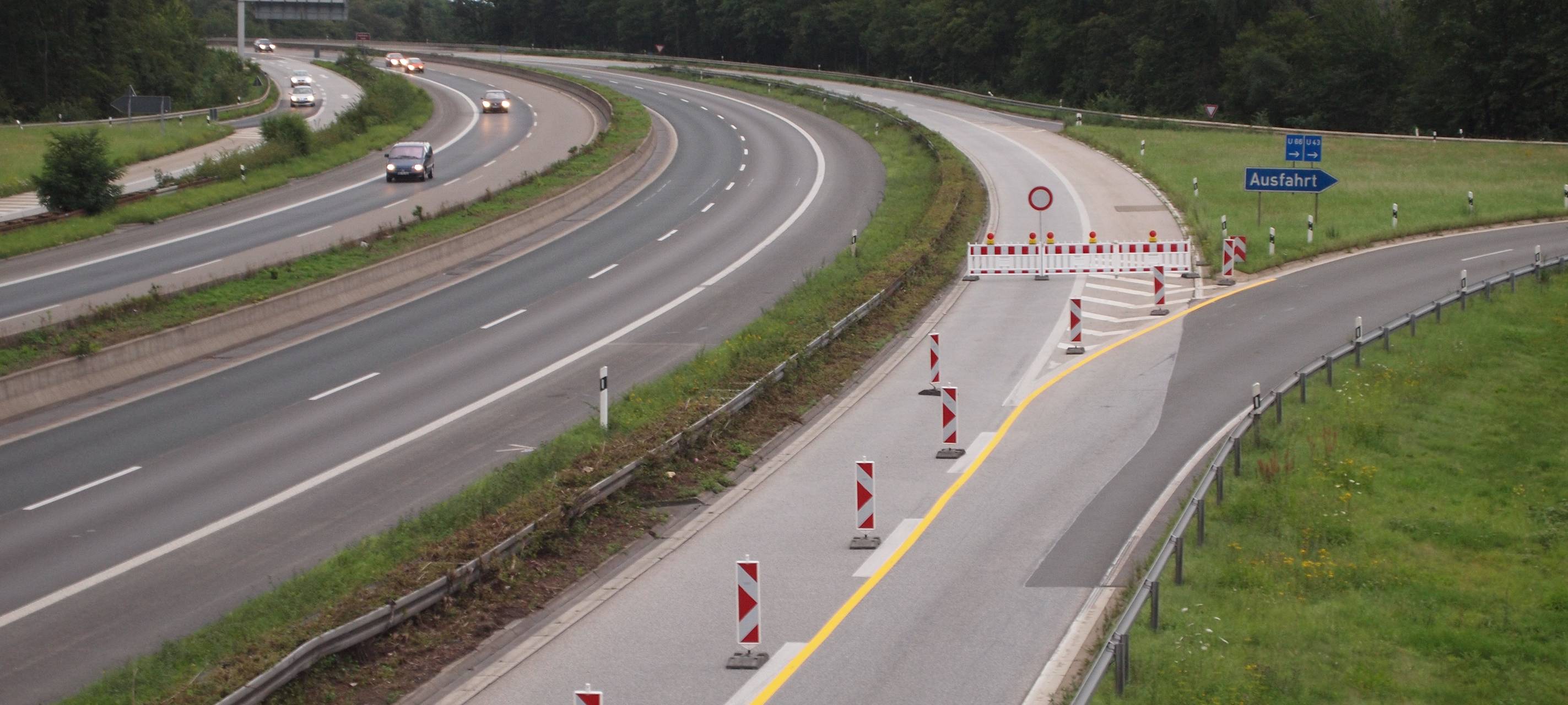 Umbau A44 Anschlusstelle Willich-Münchheide