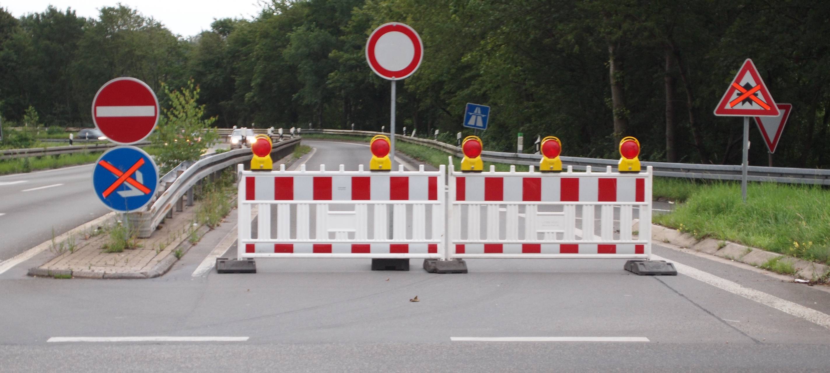 A40 morgen teilweise gesperrt