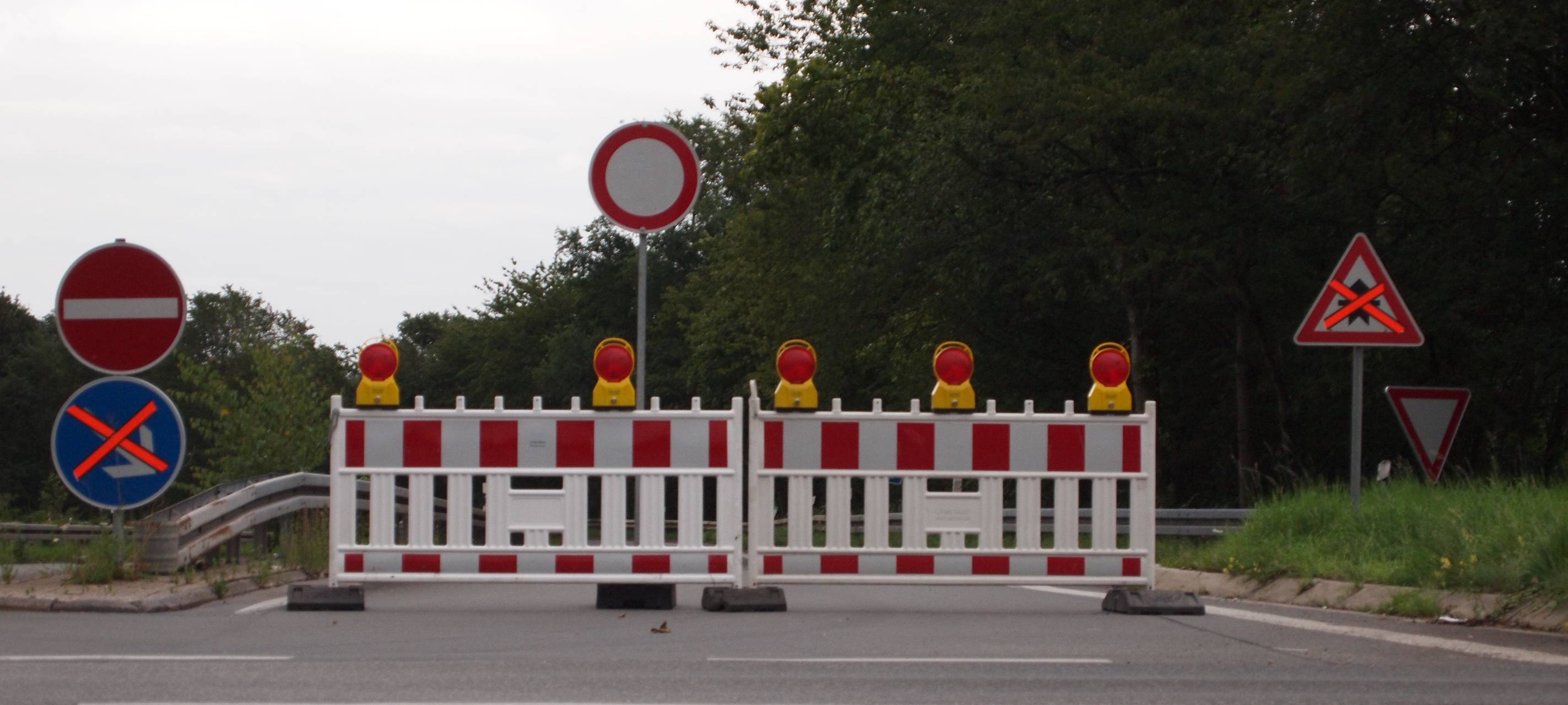 Engpass auf der A44